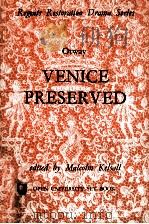 Venice Preserved 1969 PDF电子版封面 0713154713
