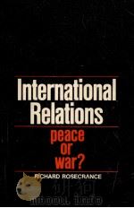 International relations : peace or war?（1973 PDF版）