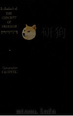 The concept of freedom（1965 PDF版）