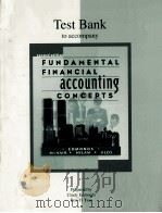 Test bank to accompany fundamental financial accounting concept（1998 PDF版）