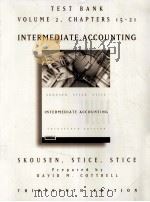 INTERMEDIATE ACCOUNTING（1998 PDF版）