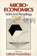 Microeconomics : selected readings 5th ed. 1985 PDF电子版封面 Edwin Mansfield