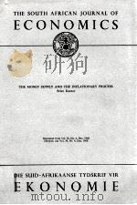 The south african journal of Economic（1968 PDF版）