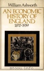An economic history of England 1870-1939（1960 PDF版）