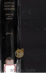 The universities of Europe in the Middle Ages  A new ed（1936 PDF版）