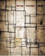 1638 Harvard University Library 1968 1969 PDF电子版封面