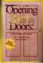 Opening new doors : alternative careers for librarians（1993 PDF版）