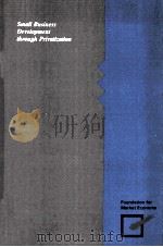 Small business development through privatization（1992 PDF版）