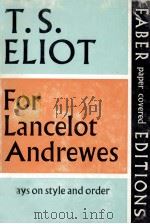 Lancelot Andrewes:Essays on style and order（1928 PDF版）