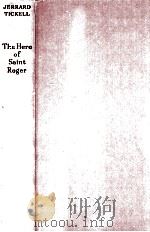 The hero of Saint Roger（1954 PDF版）