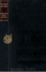 Whisky galore（1951 PDF版）