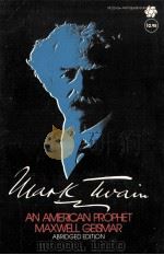 Mark Twain:an American prophet（1970 PDF版）