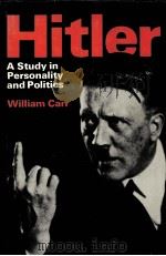 Hitler:a study in personality and politics 1978 PDF电子版封面 William Carr