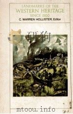 Landmarks of the Western heritage since 1500（1967 PDF版）