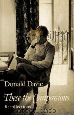 These the companions : recollections（1982 PDF版）
