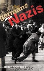 Germans into Nazis 1998 PDF电子版封面 Peter Fritzsche