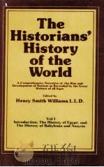 The historians' history of the world 1907 PDF电子版封面 Henry Smith Williams