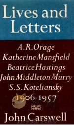 Lives and letters（1978 PDF版）