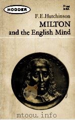 Milton and the English Mind（1964 PDF版）