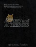 The International dictionary of films and filmmakers 1986 PDF电子版封面 James Vinson