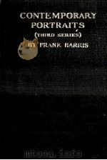 Contemporary portraits:Third series（1920 PDF版）