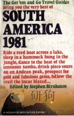 South america 1981:the get 'em and go travel guides（1980 PDF版）