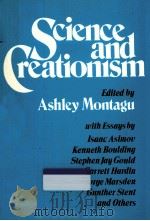 Science and creationism 1984 PDF电子版封面 edited Ashley Montagu