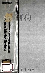 A concordance of the poetry in English of Gerard Manley Hopkins（1969 PDF版）