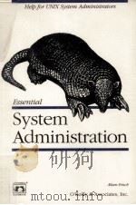 Essential system administration 1992 PDF电子版封面 AEleen Frisch