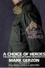 A choice of heroes:the changing faces of American manhood 1982 PDF电子版封面 Mark Gerzon