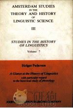 Amsterdam STudies in the Theory and History of Linguistic Science vol.7（1983 PDF版）