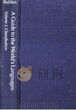A Guide to the World's Language: volume 1（1987 PDF版）