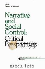 Narrative and social control : critical perspectives（1993 PDF版）