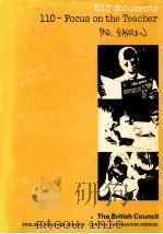 ELT documents 110-focus on the teacher:communicative approaches to teacher training（1981 PDF版）