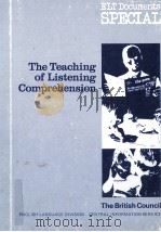 ELT documents special:the teaching of listening comprehension（1981 PDF版）