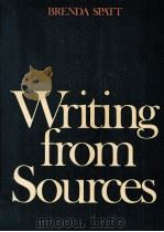 Writing from sources（1983 PDF版）