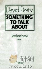 Something to talk about 1981 PDF电子版封面 David Peaty