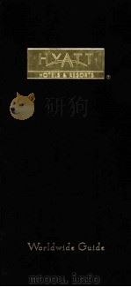 HYATT HOTELS & RESORTS WORLDWIDE GUIDE PDF电子版封面