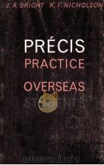 PRECIS PRACTICE FOR OVERSEAS STUDENTS（1950 PDF版）
