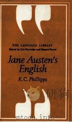 JANE AUSTEN'SENGLISH（1970 PDF版）