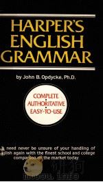 HARRER'S ENGLISH GRAMMAR 1965 PDF电子版封面 0446311847