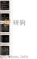 THE SPECULATIVE PHILOSOPHERS（1947 PDF版）