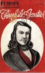 europe revue litteraire mensuelle:theophile gautier（1979 PDF版）