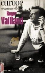 europe revue litteraire mensuelle:roger vailland（1988 PDF版）