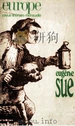 europe revue litteraire mensuelle:eugene sue（1982 PDF版）