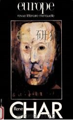 europe revue litteraire mensuelle:rene char（1988 PDF版）