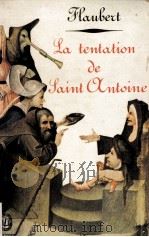 la tentation de saint antoine 1971 PDF电子版封面 Gustave Flaubert