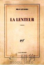 La Lenteur 1995 PDF电子版封面 Milan Kundera
