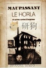 le horla et autres contes d'angoisse 1984 PDF电子版封面 Guy de Maupassant