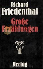 Grobe Erzanlungen 1976 PDF电子版封面 Richard Friedenihal